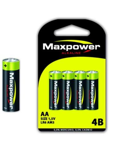 Accesorios iluminación Pilas MaxPower AAA