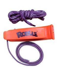 Silbatos de emergencía Rodcle Silbato Cordino Violeta