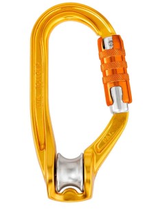Placas y poleas Petzl Rollclip Triact-Lock