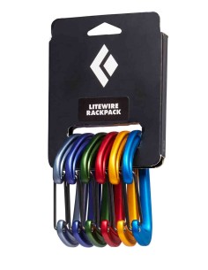 Mosquetones Sin Seguro Black Diamond Litewire rackpack