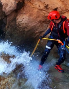 Experiencia tangos, barranco acuático.