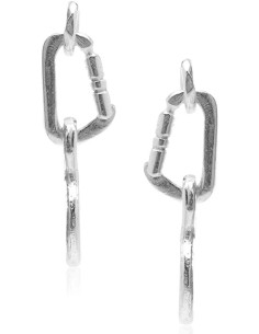 Joyería Pendientes Ocho más mosquetón