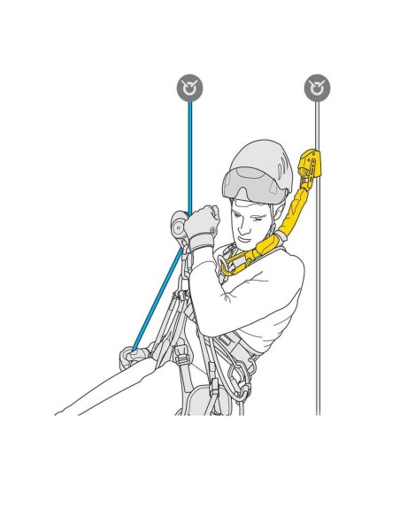 Absorbedores y disipadores Petzl Asap Sorber 20 cm
