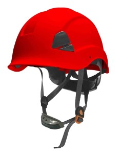 Faru Casco Verticales Rojo