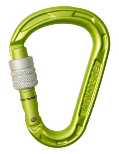 Mosquetones Edelrid HMS Strike Screw Verde