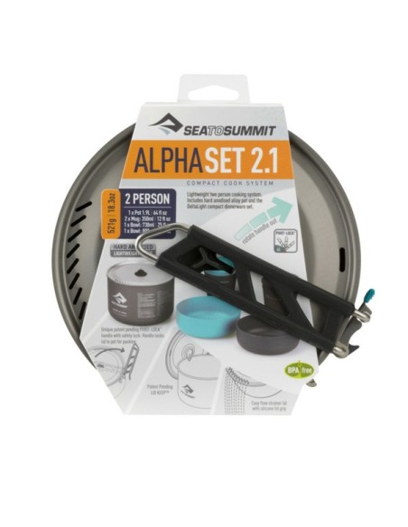 Campamento Sea to Summit AlphaSet 2.1