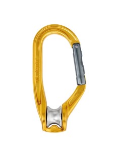 Mosquetones Petzl Rollclip A Polea con mosquetón