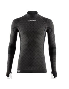 Ropa térmica Lurbel Volcano manga larga gris oscuro negro