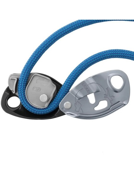 Aseguradores y Descensores Petzl Asegurador Grigri Gris
