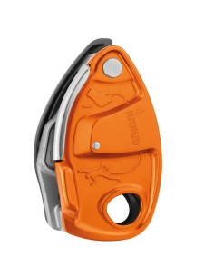 Aseguradores y Descensores Petzl Asegurador Grigri + Naranja