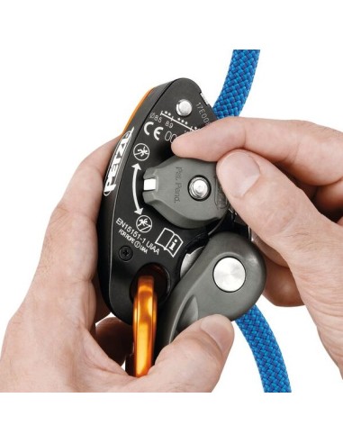 Aseguradores y Descensores Petzl Asegurador Grigri + Gris