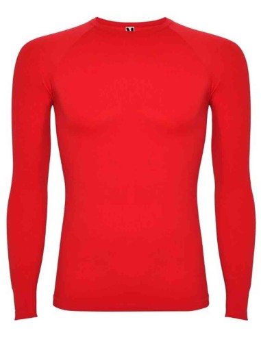 Ropa térmica Roly Camiseta Térmica Prime Roja
