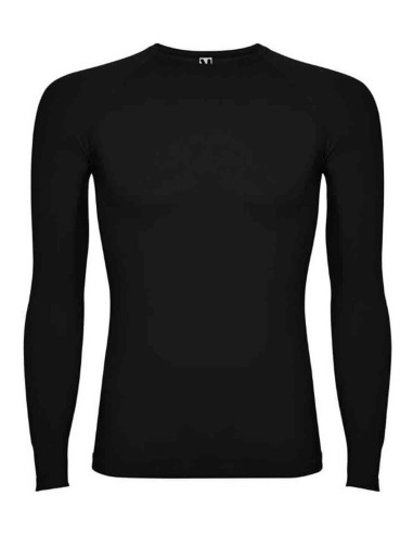 Ropa térmica Roly Camiseta Térmica Prime Negra