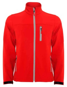 Chaquetas Roly Chaqueta SoftShell Antartida Roja Junior