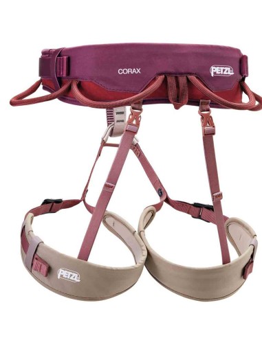 Arneses Escalada Petzl Arnes Corax Rojo Oscuro