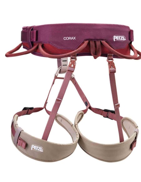 Arneses Escalada Petzl Arnes Corax Rojo Oscuro