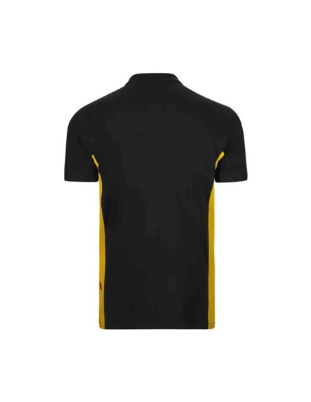 Camisetas Velilla Polo MC Negro/Amarillo