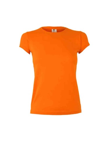 Camisetas Velilla Camiseta Manga Corta Mujer Orange
