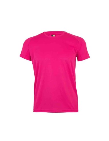 Camisetas Velilla Camiseta Técnica Manga Corta Fluor Pink