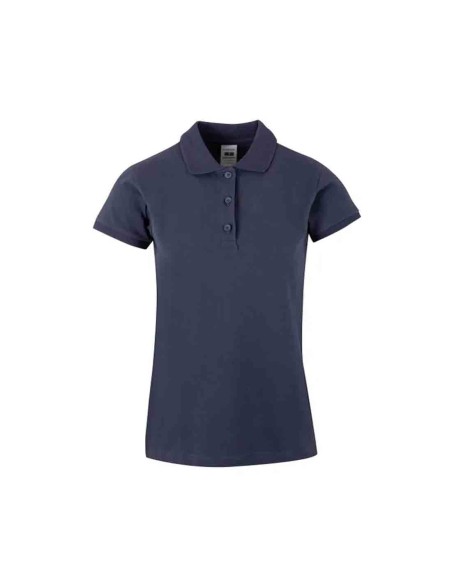 Camisetas Velilla Polo Manga Corta Mujer Denim Blue