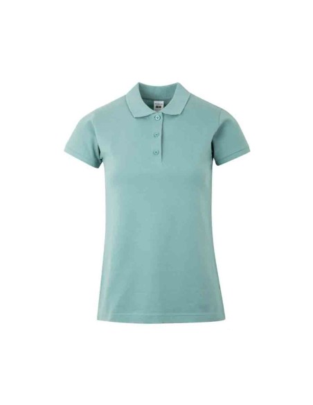 Camisetas Velilla Polo Manga Corta Mujer Sage