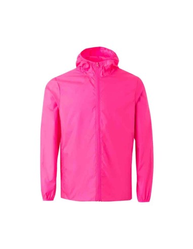 Chaquetas Velillas Cortavientos Unisex Fluor Pink