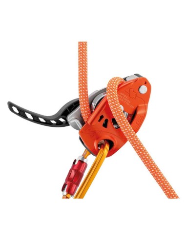 Aseguradores Petzl Asegurador Neox Naranja