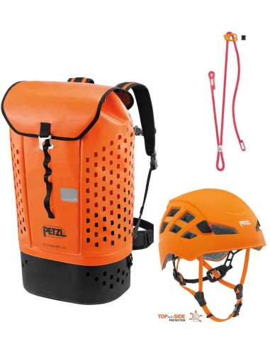 Packs barrancos Pack Alcanadre+ Casco Boreo Naranja+ Cabo Dual