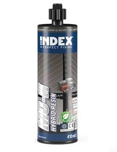 Index Resina Anclaje quimico hibrida sin estireno 410 ml