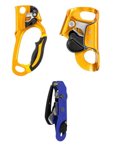 Pack Espeleo Pack Petzl Stop + Puño Ascensión + Croll S