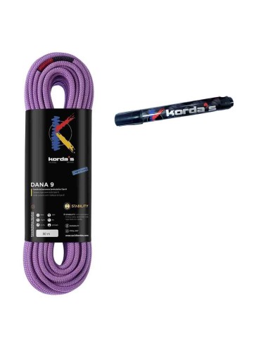 Packs barrancos Pack Kordas Dana 9 50M + Rotulador Kordas