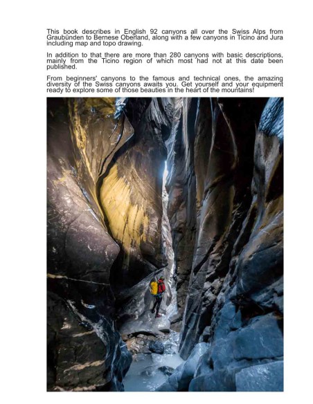 Librería y mapas Libro Swiss Alps Canyoning Vol 2