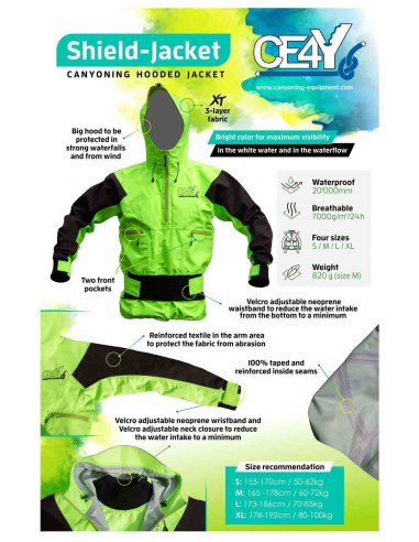 Chaquetas neopreno CE4Y Shield Jacket Azul