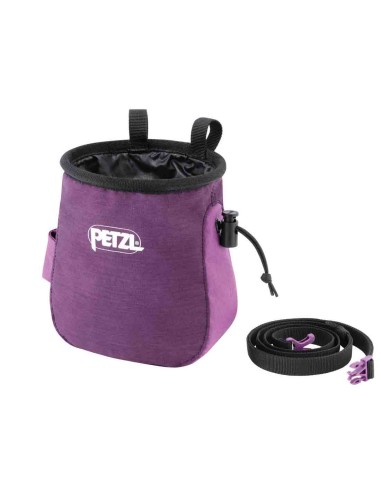 Magneseras Petzl Saka Violeta