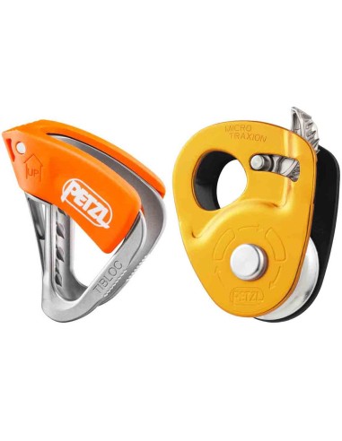 Packs barrancos Pack Petzl Tibloc + Micro Traxion