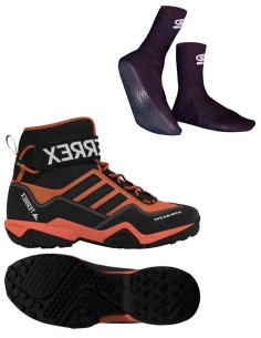 Packs barrancos Pack Adidas Terrex Roja + Escarpin 3MM