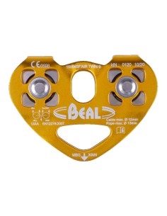 Placas y poleas Beal Polea Transf`air Twin B