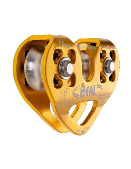 Placas y poleas Beal Polea Transf`air Twin B