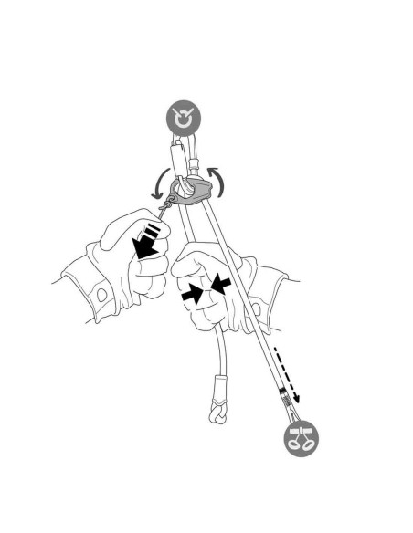 Cabos de anclaje Petzl Dual Connect Adjust 2025