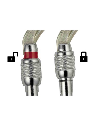 Mosquetones Acero Petzl Mosqueton Rosca Oxan