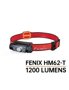 Frontales montaña Fenix Frontal HM62-T 1200 Lúmenes