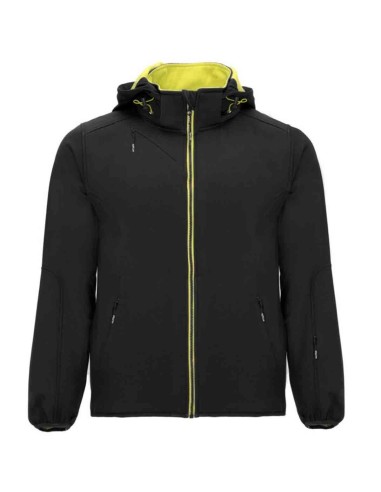 Chaquetas Roly Softshell Siberia Negra