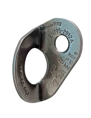 Plaquetas sin cadena Kop de Gas Chapa Montsec M8 Inox