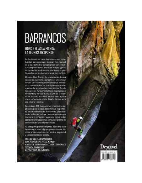 Manuales técnicos Desnivel Barrancos. Técnica, seguridad y