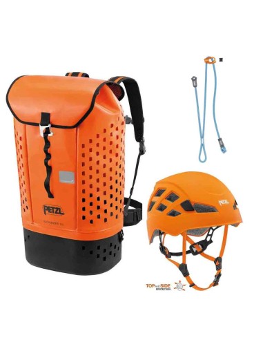Packs barrancos Pack Alcanadre+ Casco Boreo Naranja+ Cabo Dual