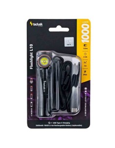 Frontales montaña Technik L10 Linterna frontal 2600mAh 1000