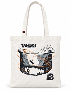 Bolsa totebag tangos blanca