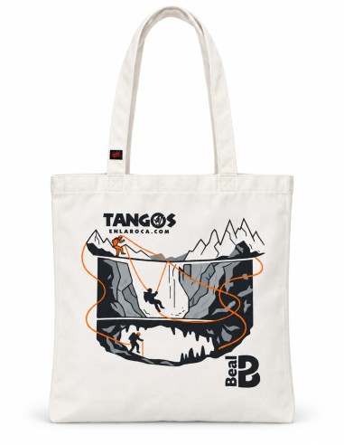 Bolsa totebag tangos blanca
