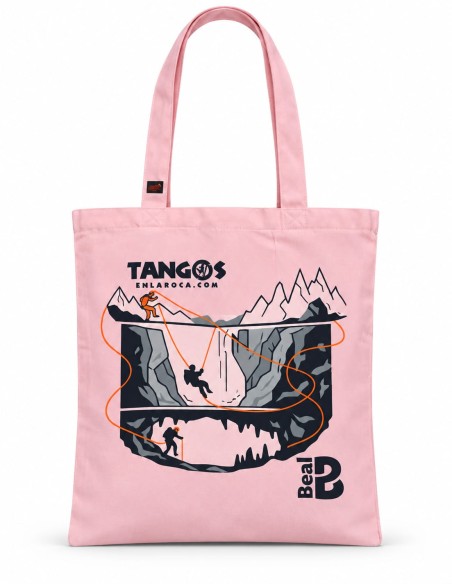 Totebag Tangos rosa