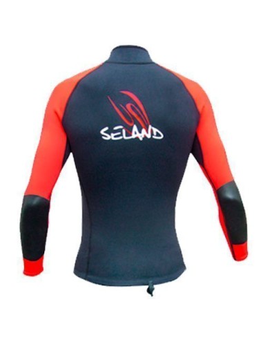 Chaquetas neopreno Seland Onis rojo